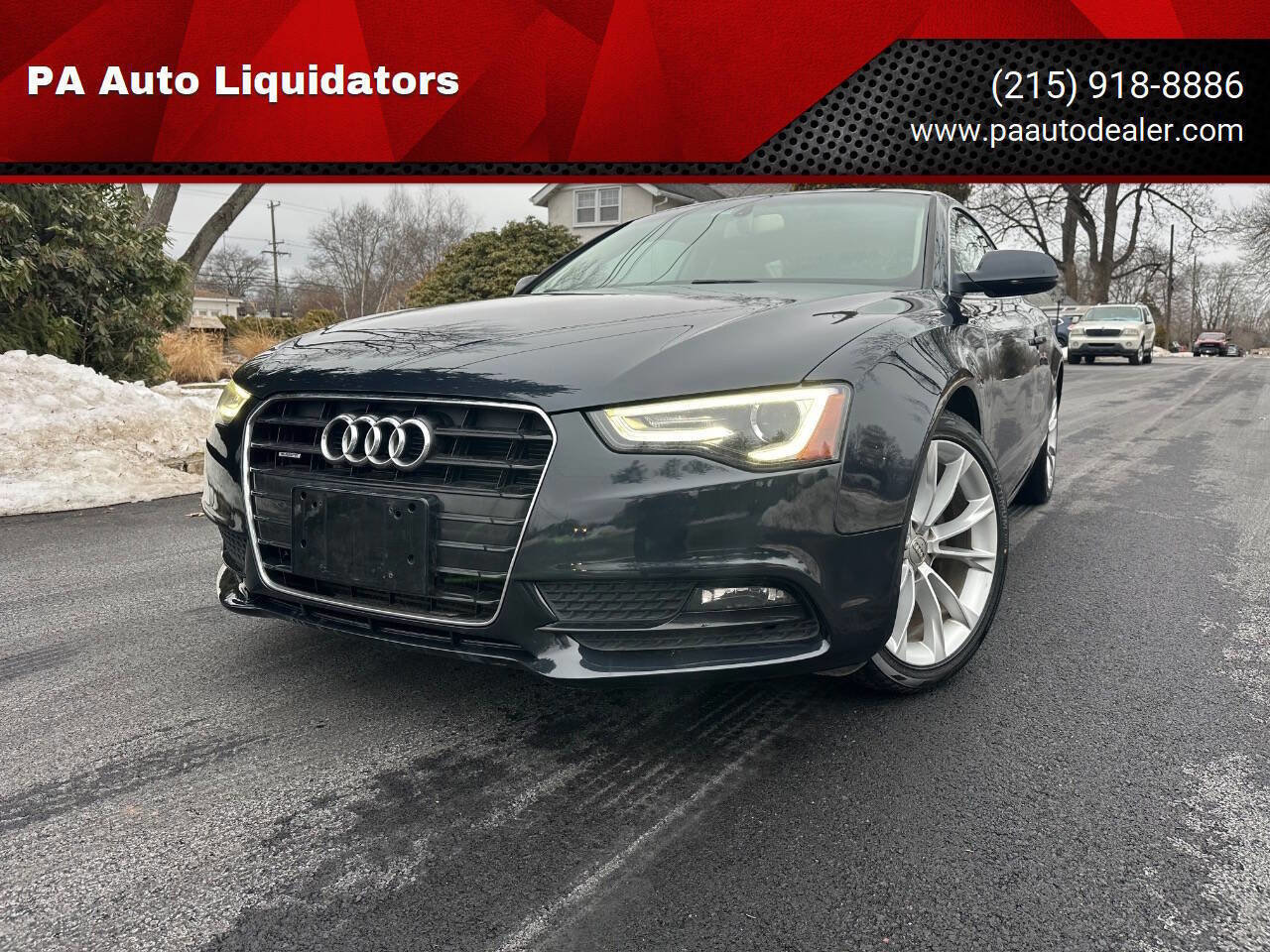 Used 2014 Audi A5 2.0T Premium w/ Lighting Package AWD/4WD image 1