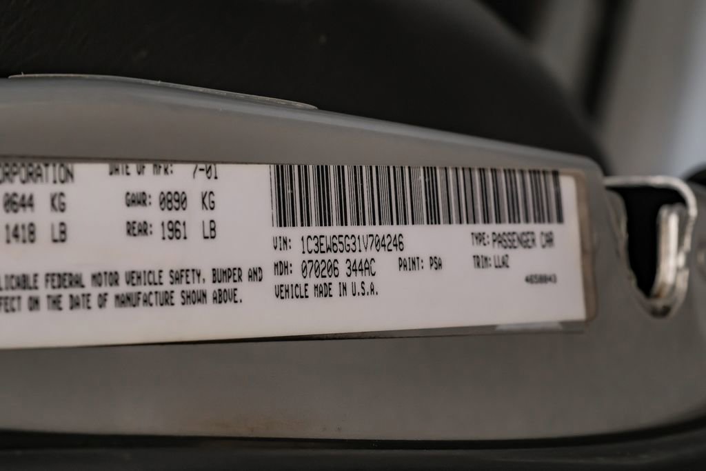 Used 2001 Chrysler Prowler RWD image 45