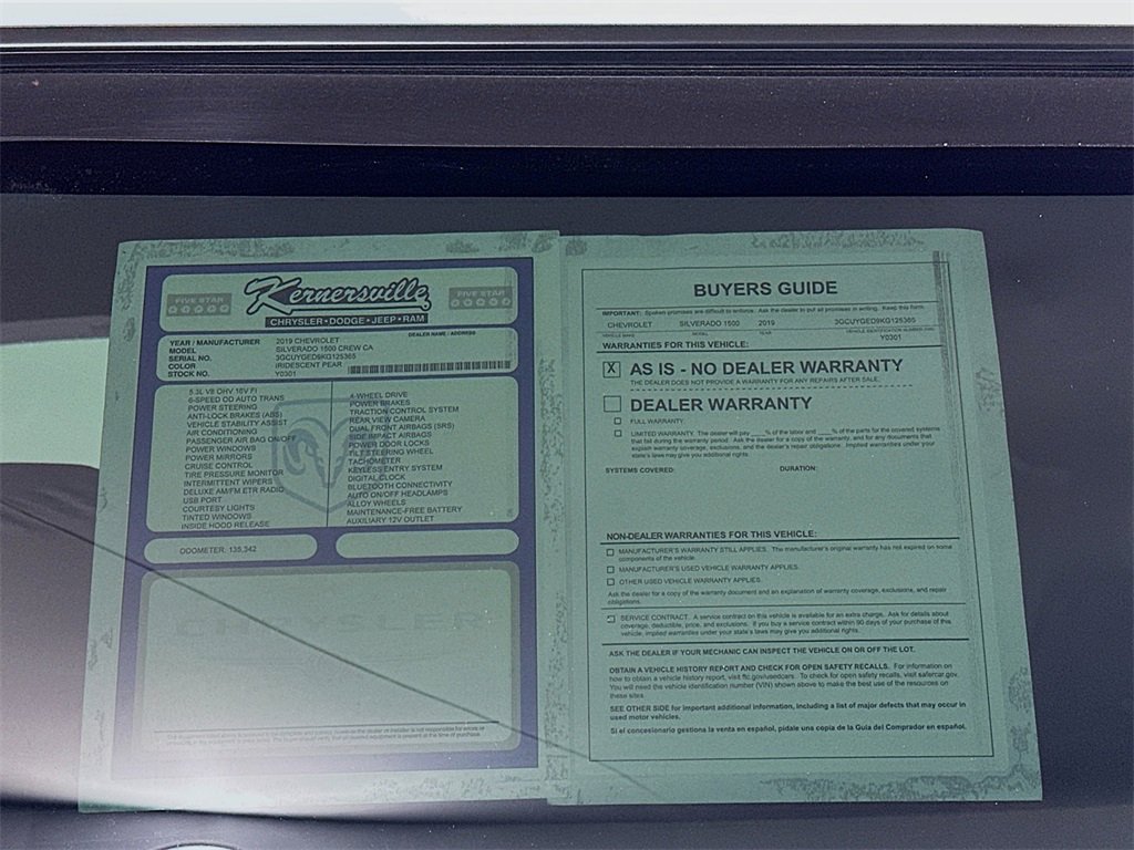 Used 2019 Chevrolet Silverado 1500 LTZ image 38