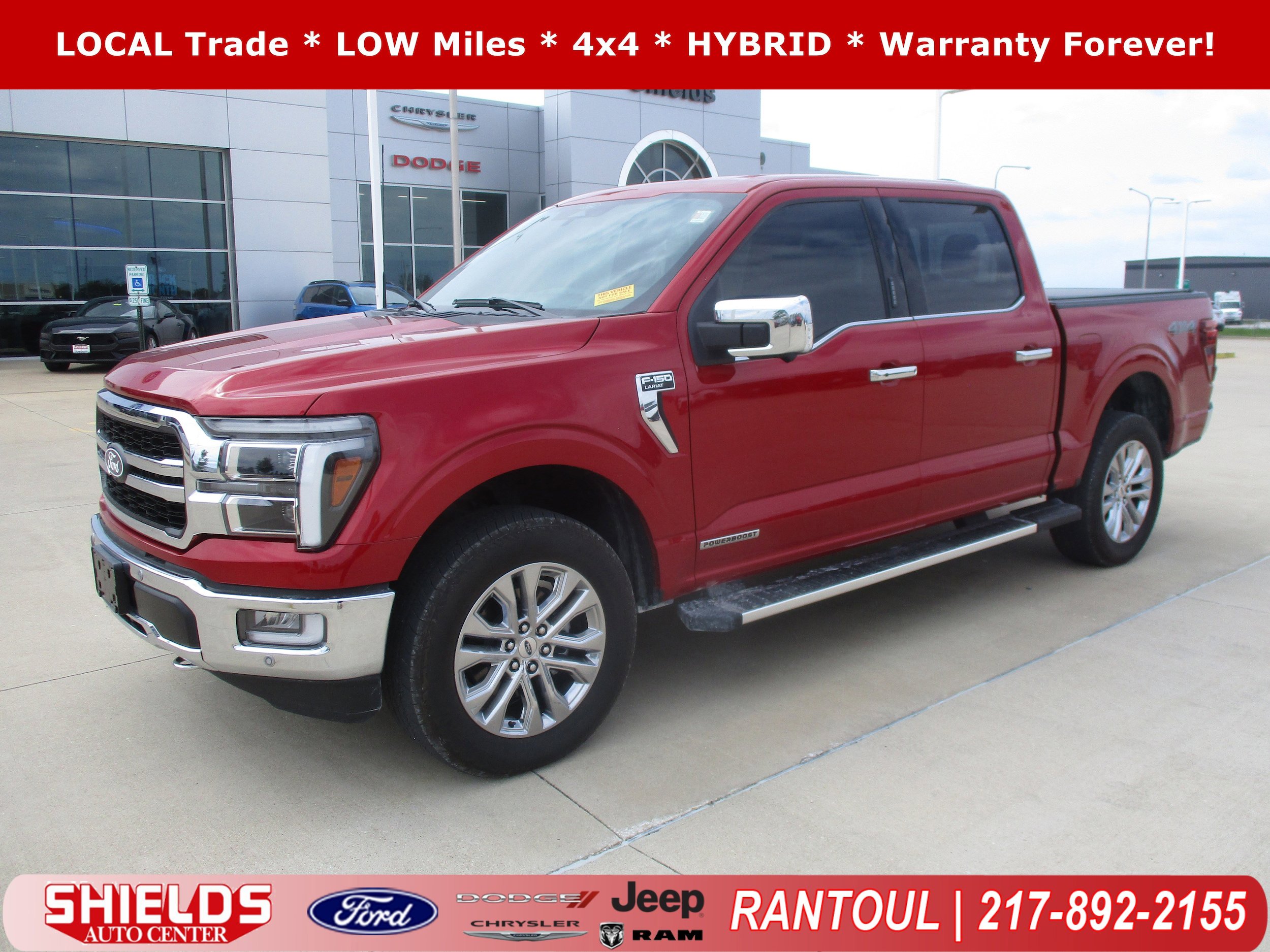 Used 2024 Ford F150 Lariat w/ Bed Utility Package AWD/4WD image 1