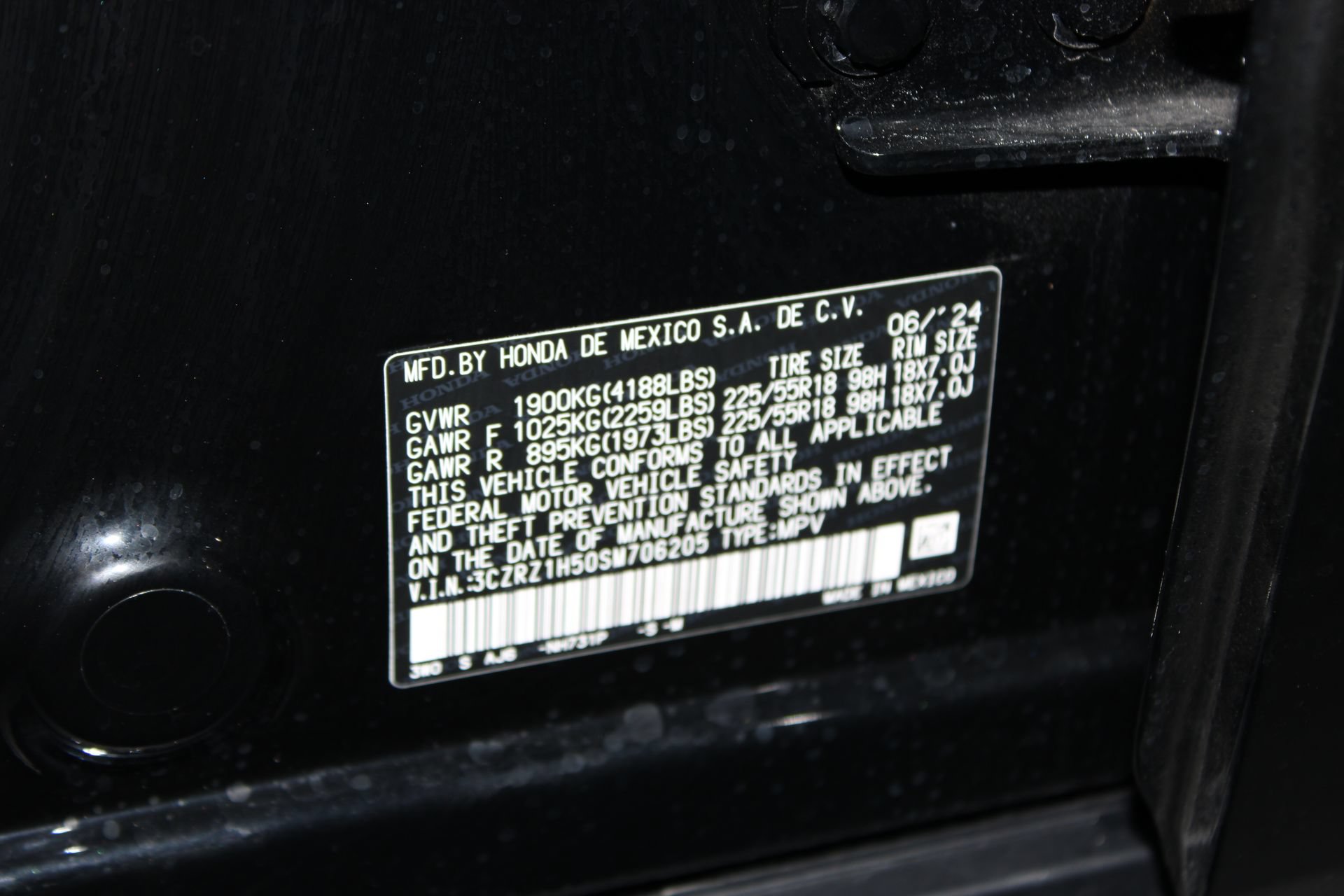 Used 2025 Honda HR-V Sport image 37
