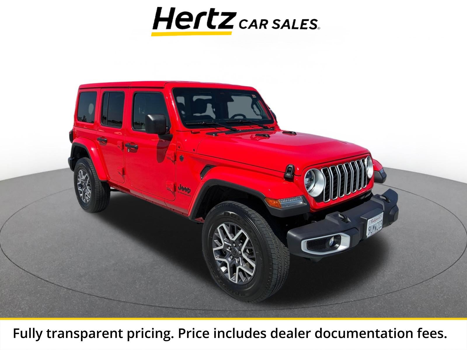 Used 2025 Jeep Wrangler Unlimited Sahara AWD/4WD image 1