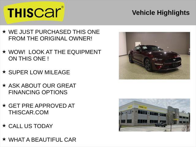 Used 2018 Ford Mustang Premium w/ Safe & Smart Package RWD image 10