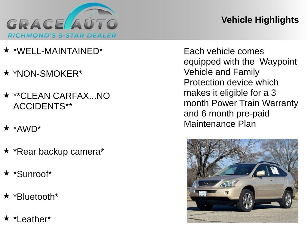 Used 2006 Lexus RX 400h AWD image 2