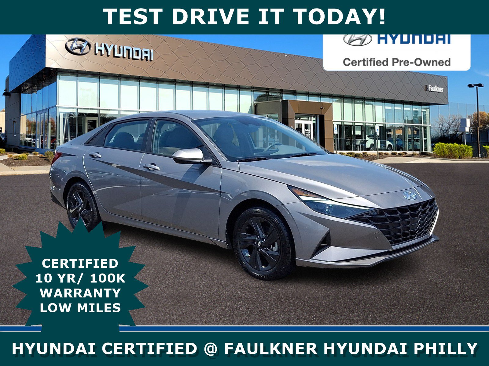 Certified 2023 Hyundai Elantra SEL w/ Preferred Accessory Package FWD image 1