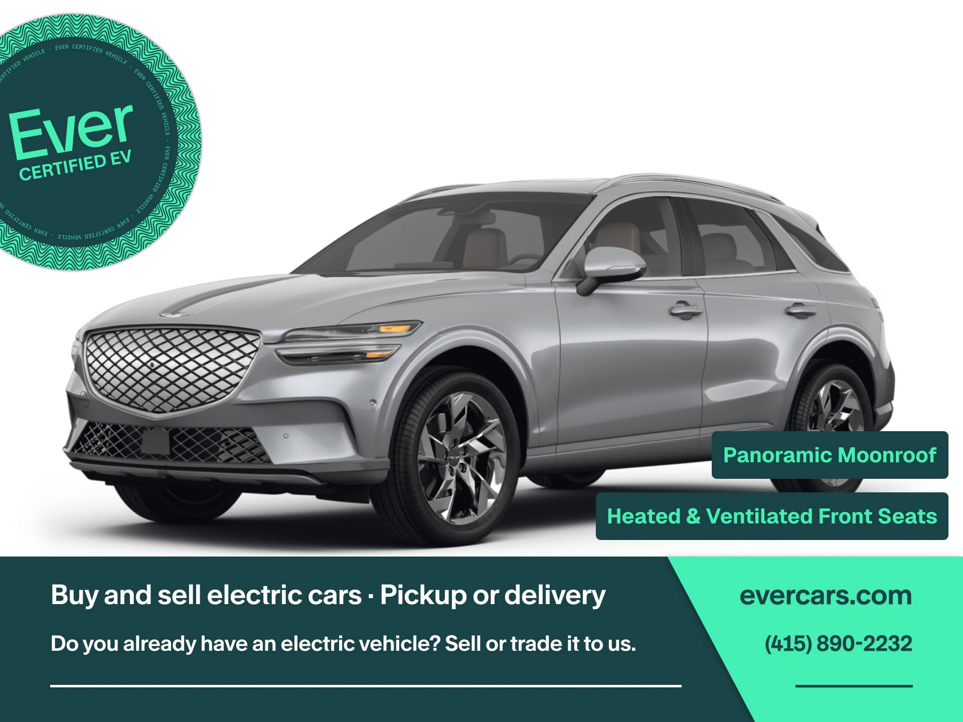 Used 2023 Genesis Electrified GV70 AWD/4WD image 1