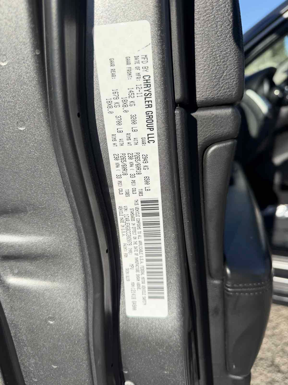 Used 2012 Jeep Grand Cherokee Laredo RWD image 21
