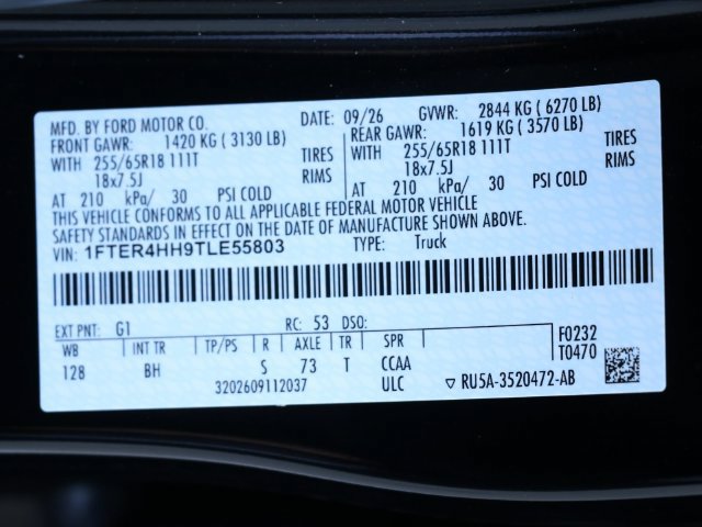 New 2026 Ford Ranger XLT w/ Equipment Group 301A High AWD/4WD image 33