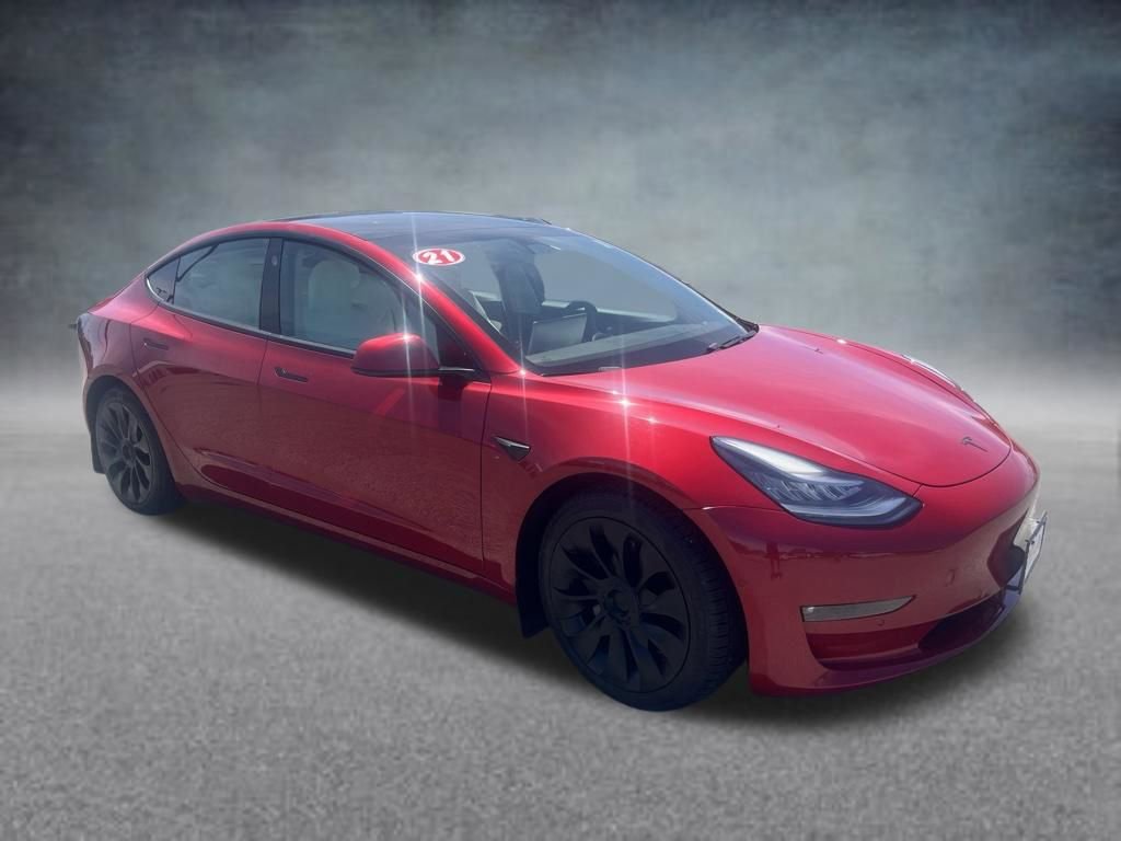 Used 2021 Tesla Model 3 Long Range AWD/4WD image 7