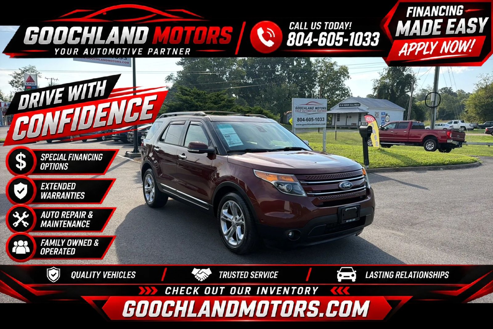 Used 2015 Ford Explorer Limited w/ Equipment Group 302A AWD/4WD image 1