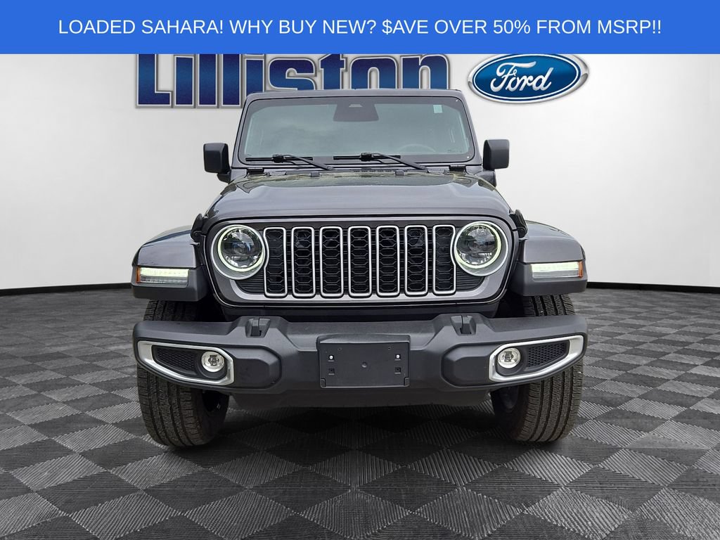 Used 2025 Jeep Wrangler Unlimited Sahara w/ Safety Group AWD/4WD image 2