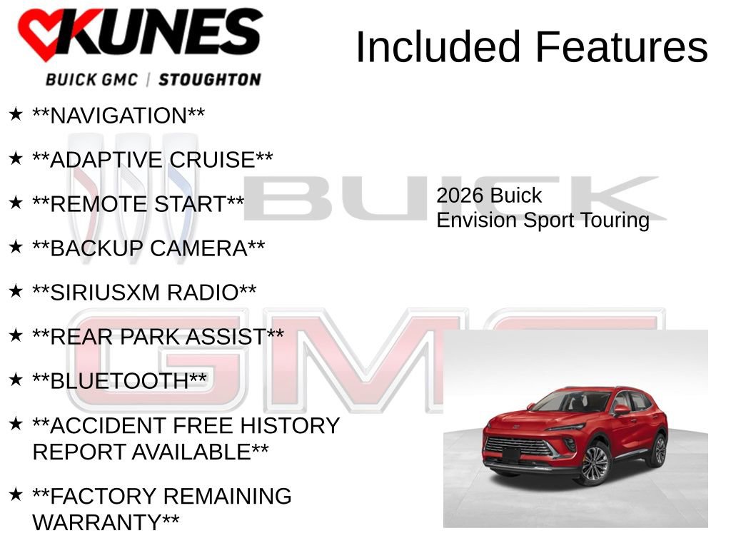 New 2026 Buick Envision Sport Touring image 2