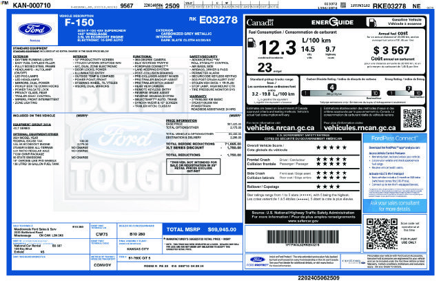Used 2024 Ford F150 XLT AWD/4WD image 45