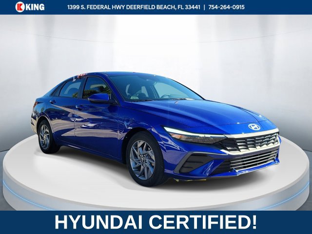 Certified 2024 Hyundai Elantra SEL