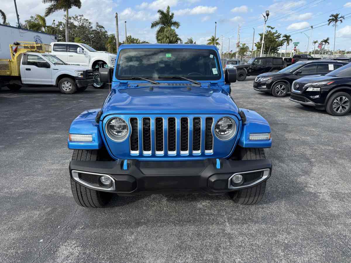 Used 2022 Jeep Wrangler Unlimited Sahara 4xe image 3