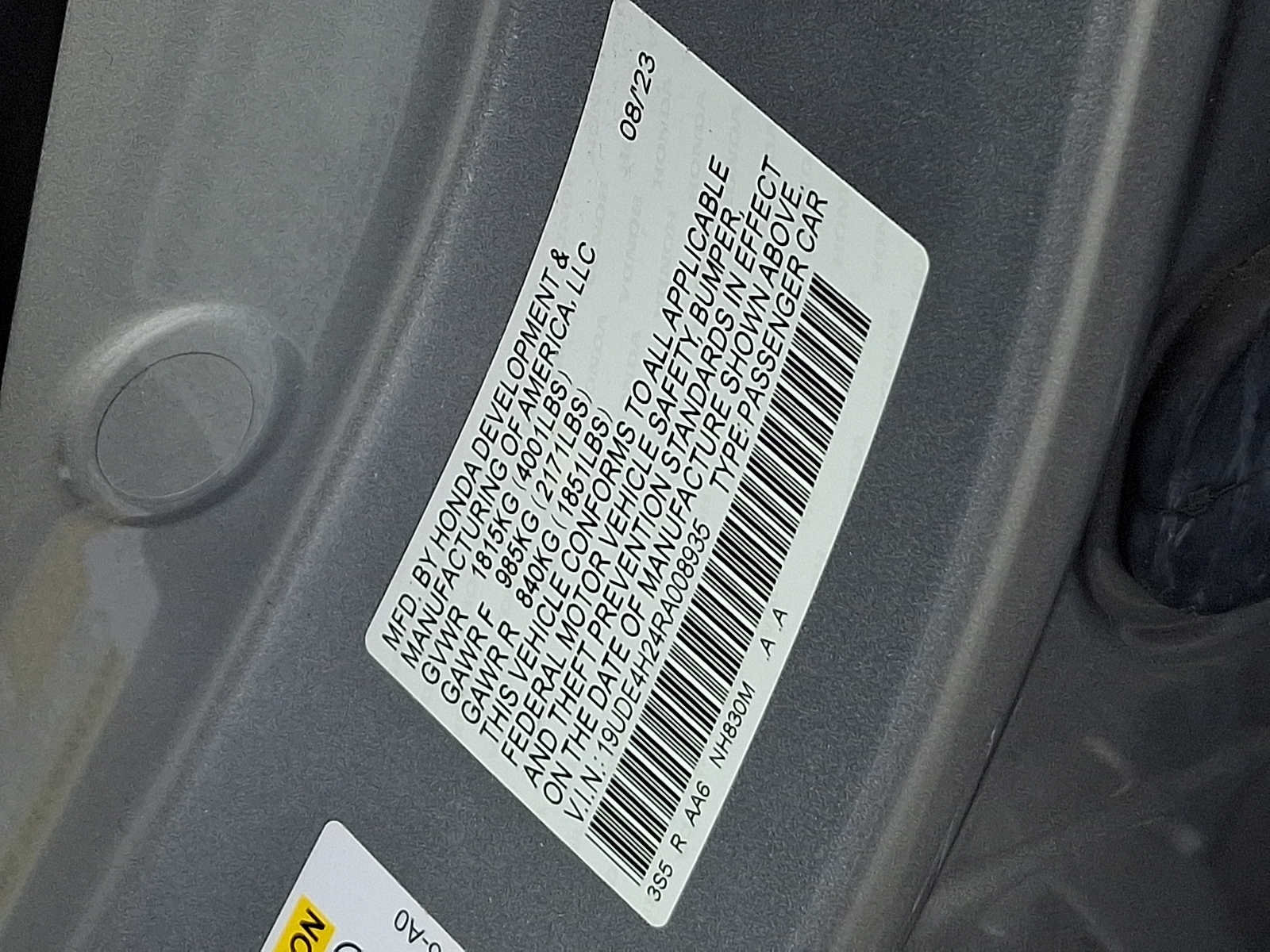 Certified 2024 Acura Integra FWD image 28
