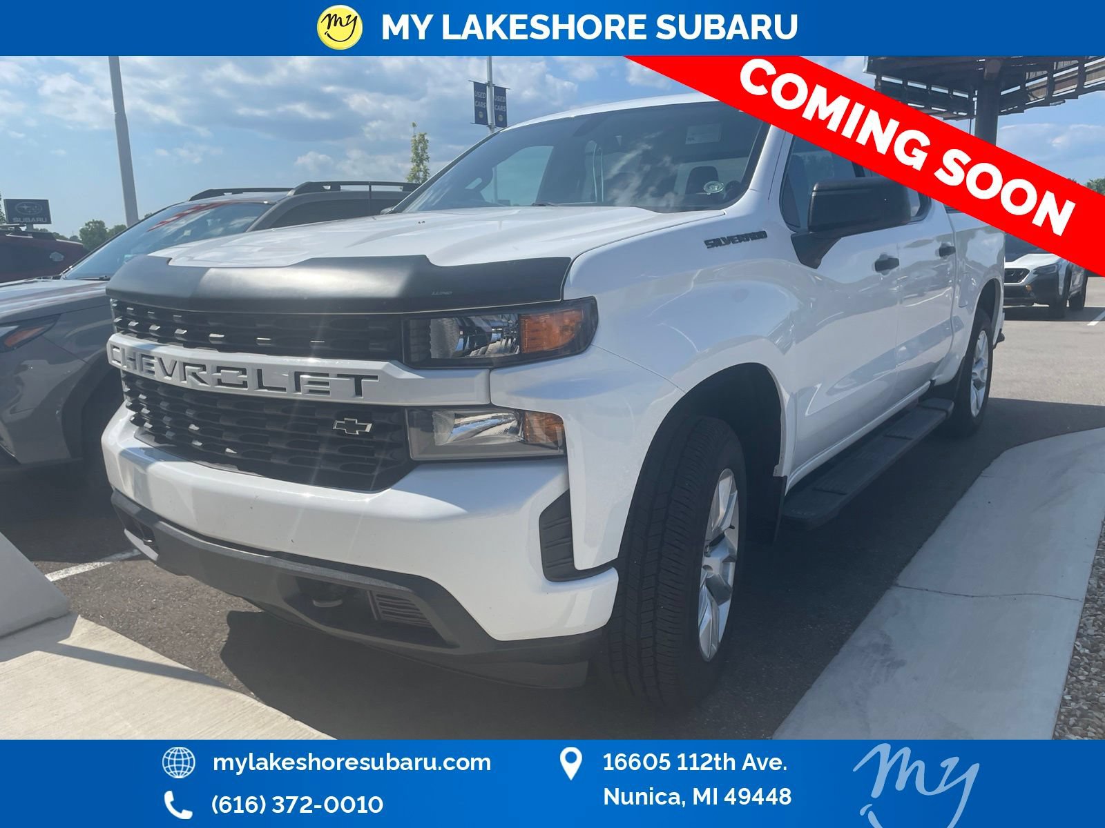 Used 2021 Chevrolet Silverado 1500 Custom w/ LPO, Dark Essentials Package AWD/4WD image 3