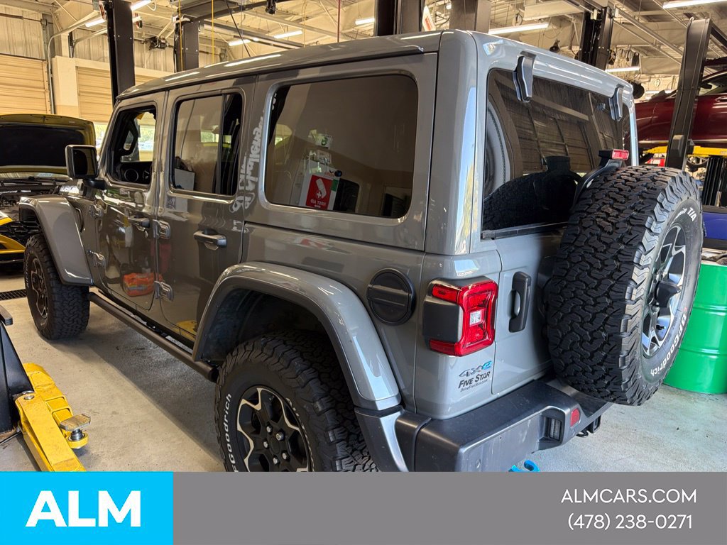 Used 2021 Jeep Wrangler Unlimited Rubicon 4xe w/ Cold Weather Group AWD/4WD image 11