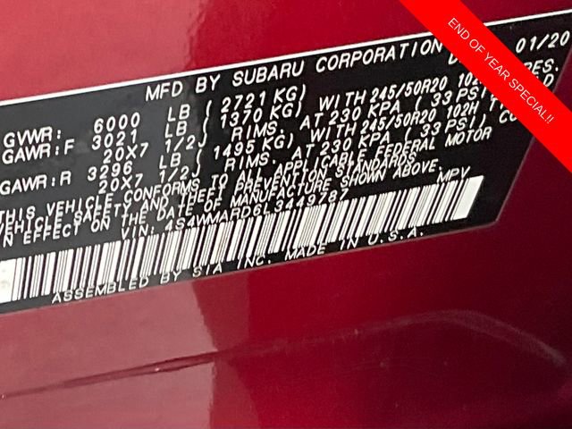 Used 2020 Subaru Ascent Touring w/ Popular Package #2A image 22