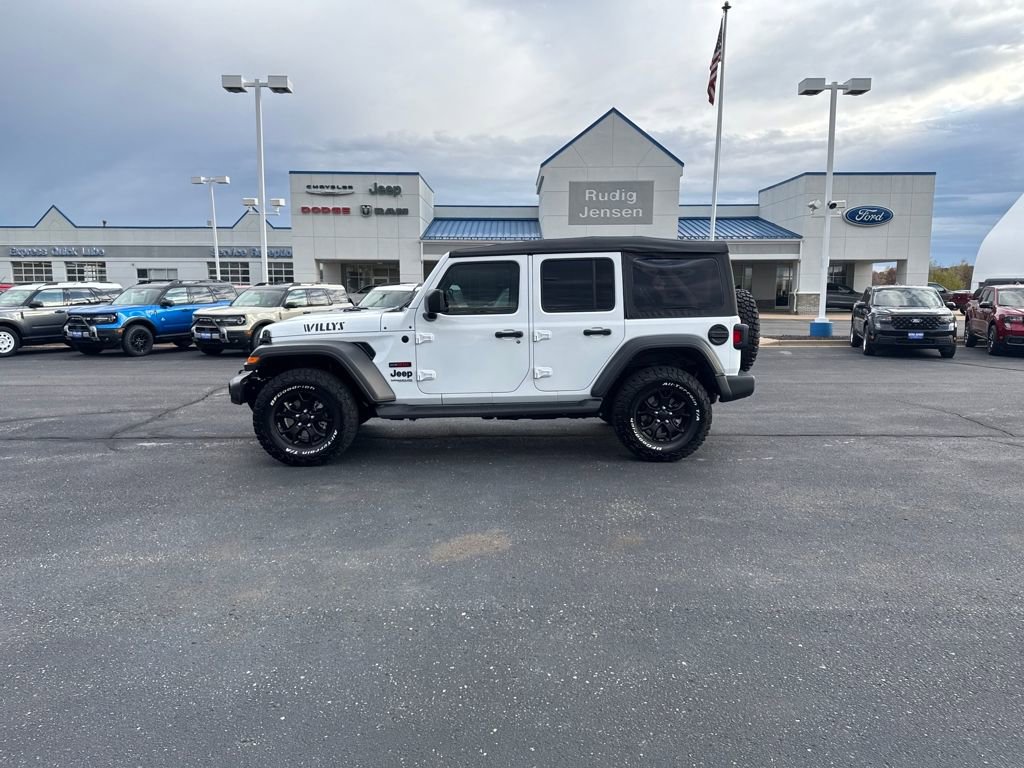Used 2022 Jeep Wrangler Unlimited Sport image 2