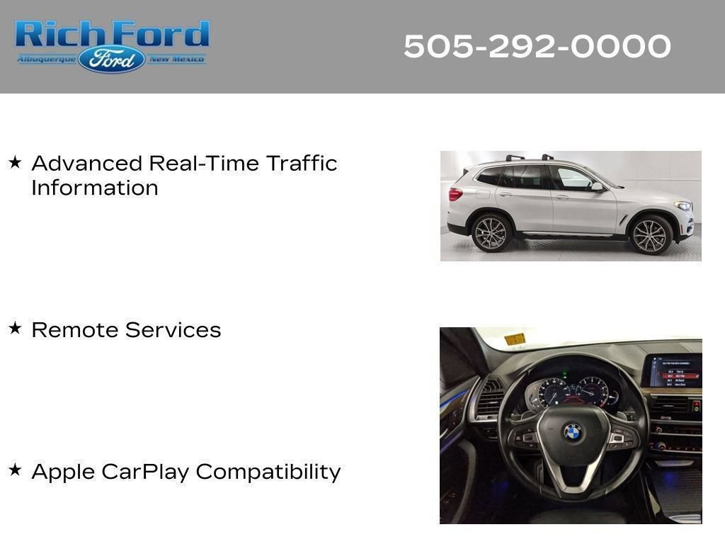 Used 2019 BMW X3 sDrive30i w/ Driving Assistance Package RWD image 22
