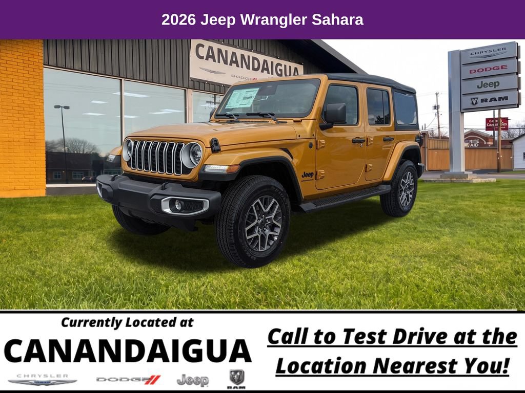 New 2026 Jeep Wrangler Unlimited Sahara AWD/4WD image 5
