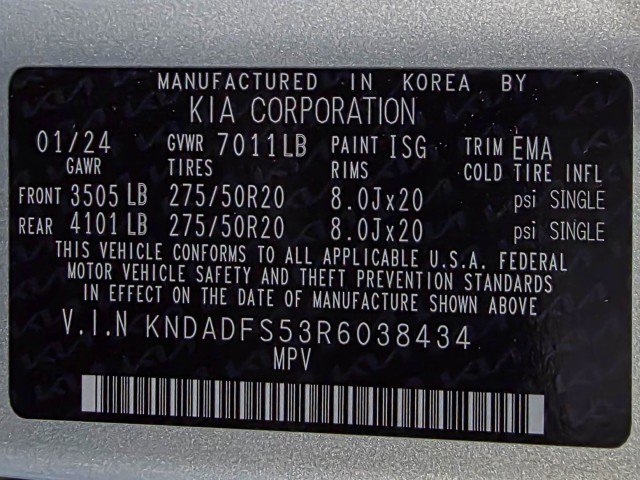 Used 2024 Kia EV9 Land image 48