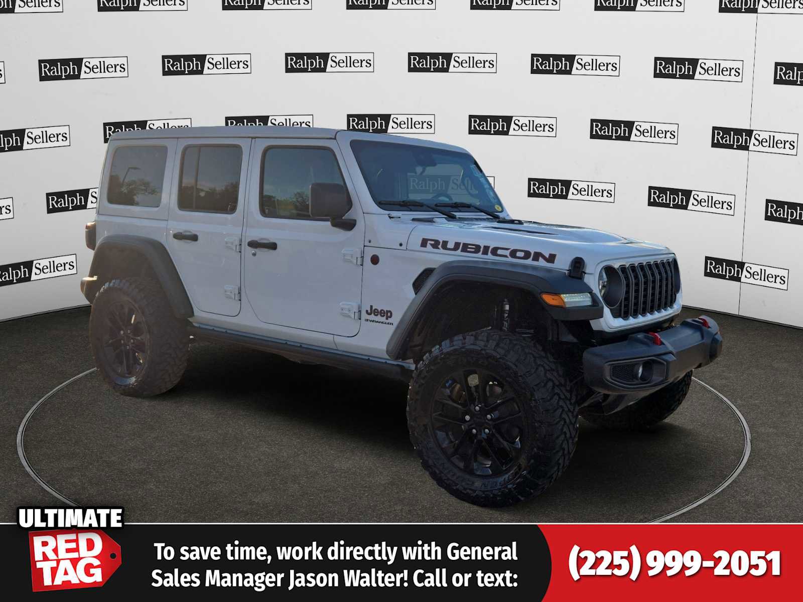 Certified 2024 Jeep Wrangler Unlimited Rubicon w/ Convenience Group