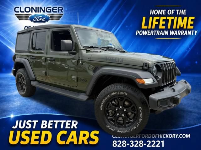 Used 2022 Jeep Wrangler Unlimited Sport AWD/4WD image 1