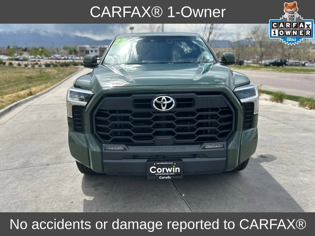 Used 2023 Toyota Tundra SR5 w/ TRD Sport Premium Package AWD/4WD video 2