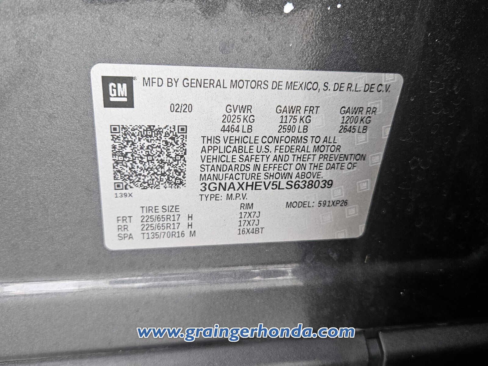 Used 2020 Chevrolet Equinox LS image 14