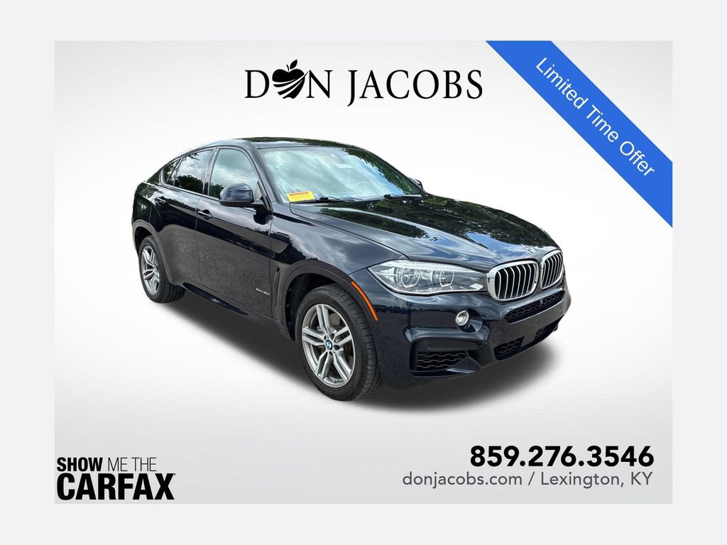 Used 2018 BMW X6 xDrive50i AWD/4WD image 1