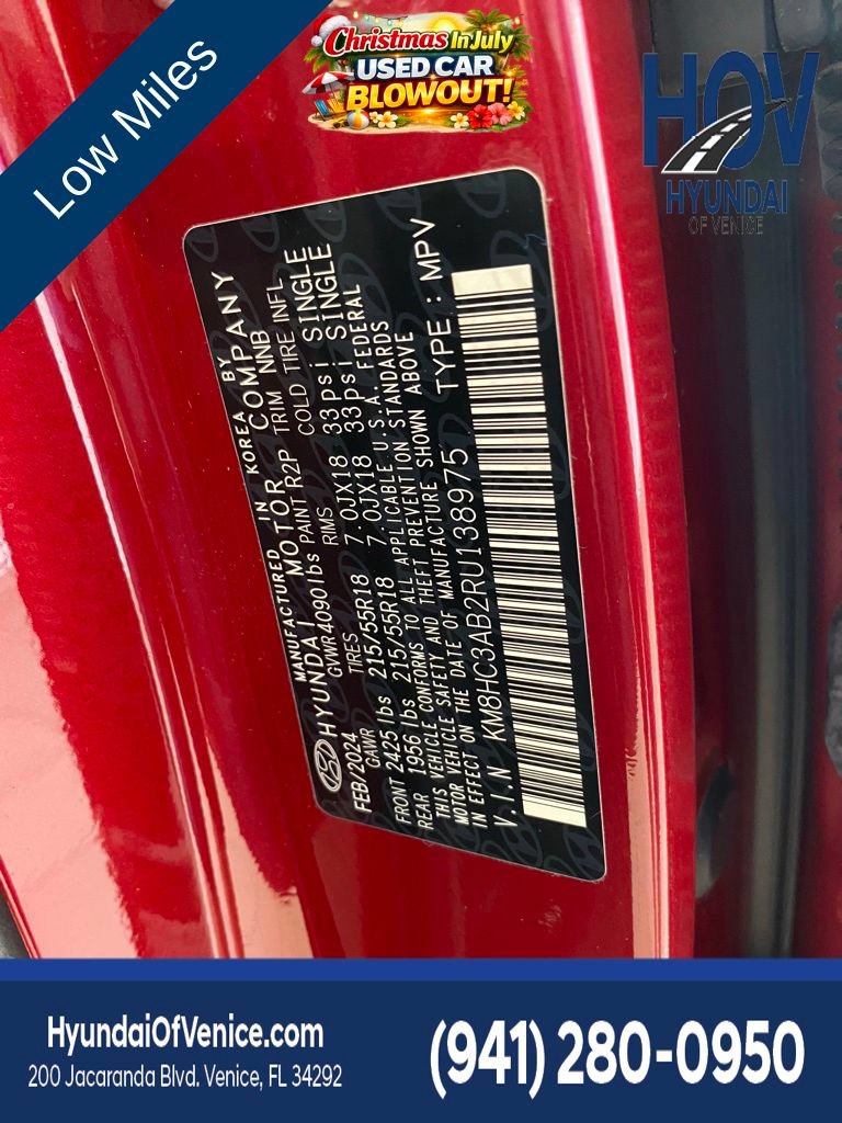 Used 2024 Hyundai Kona SEL w/ Convenience Package FWD image 58