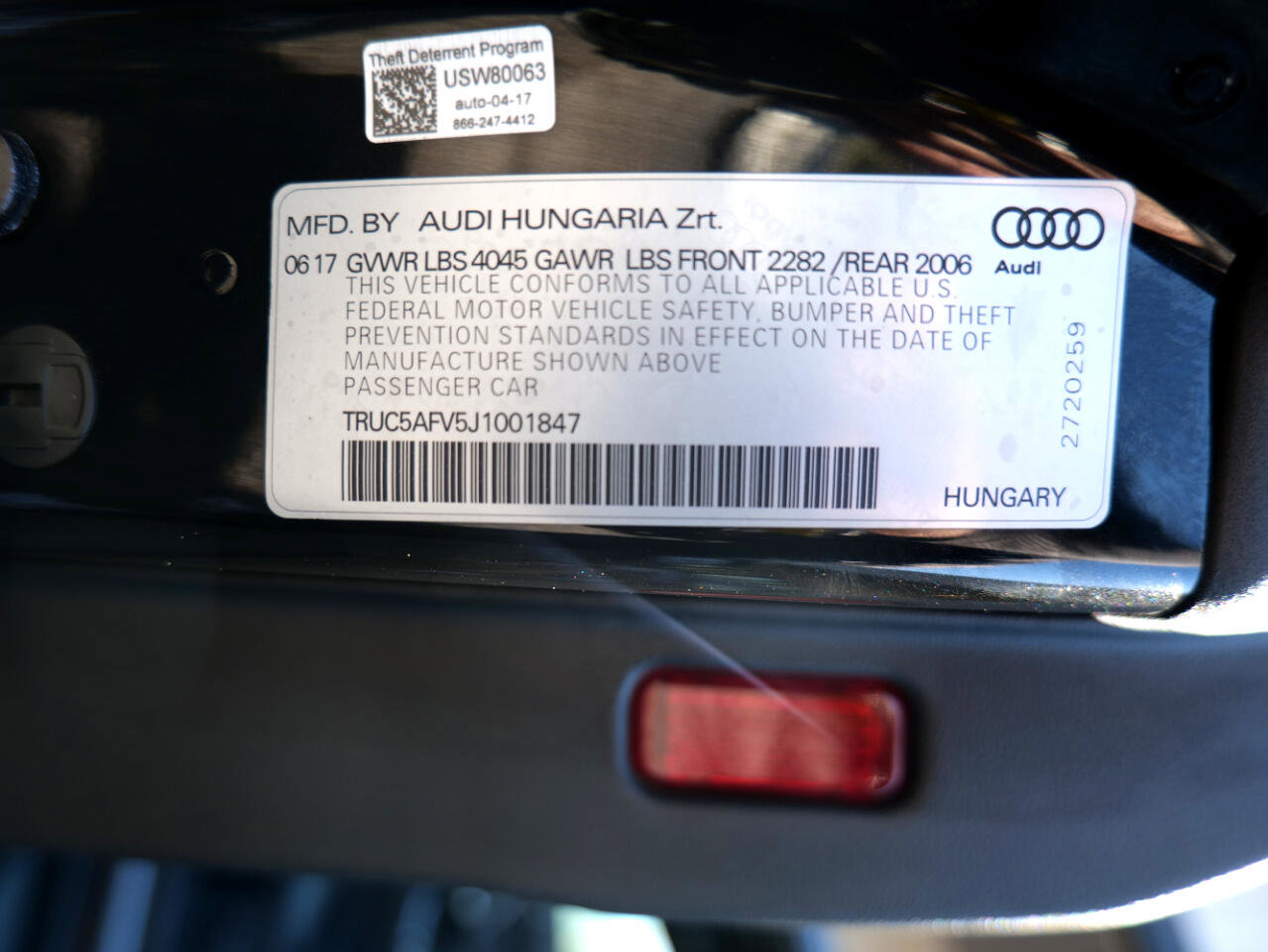 Used 2018 Audi TT 2.0T w/ Technology Package image 60