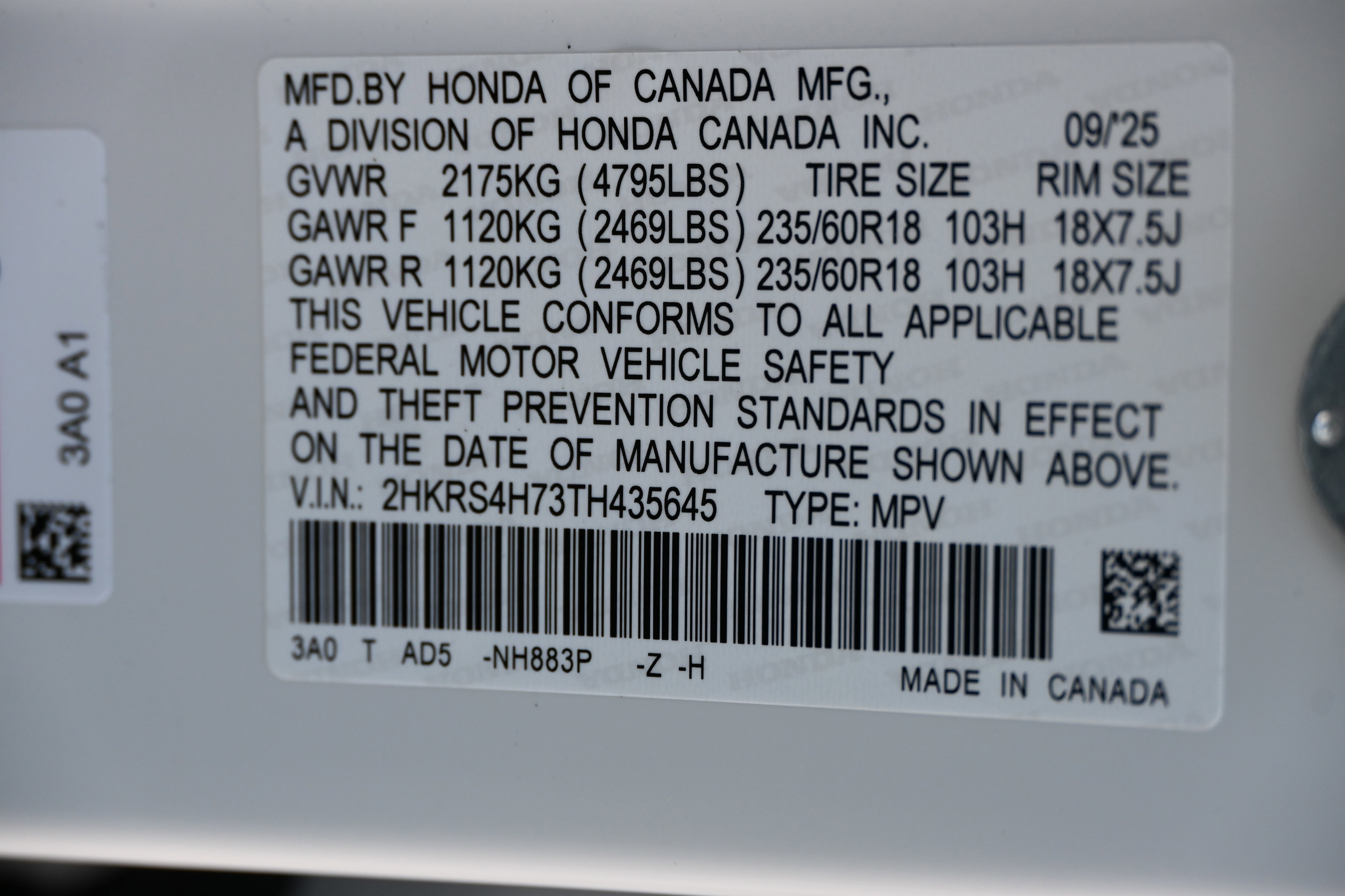 New 2026 Honda CR-V EX-L image 23
