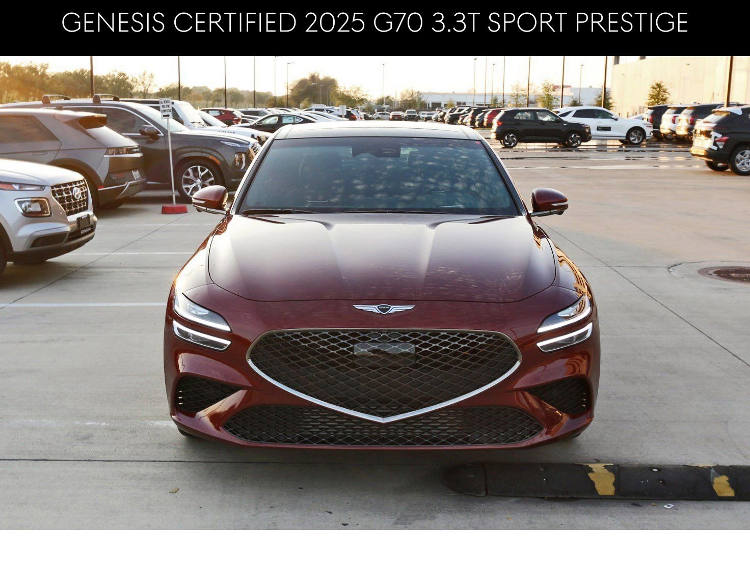 Used 2025 Genesis G70 3.3T Advanced w/ Sport Prestige Package image 2