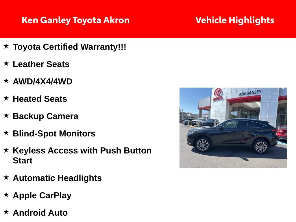 Certified 2022 Toyota Venza XLE AWD/4WD image 4