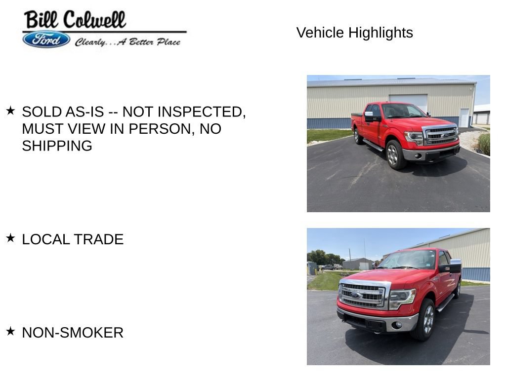 Used 2014 Ford F150 XLT w/ Equipment Group 302A Luxury AWD/4WD image 11