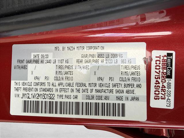 Used 2021 MAZDA MAZDA6 Grand Touring Reserve image 24