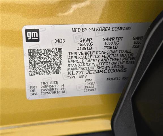 Used 2024 Chevrolet Trax RS w/ Sunroof Package image 24