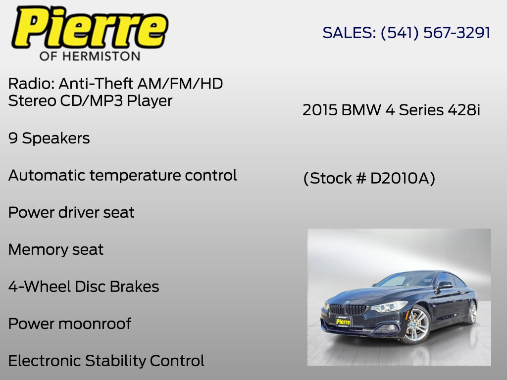 Used 2015 BMW 428i Coupe RWD image 18