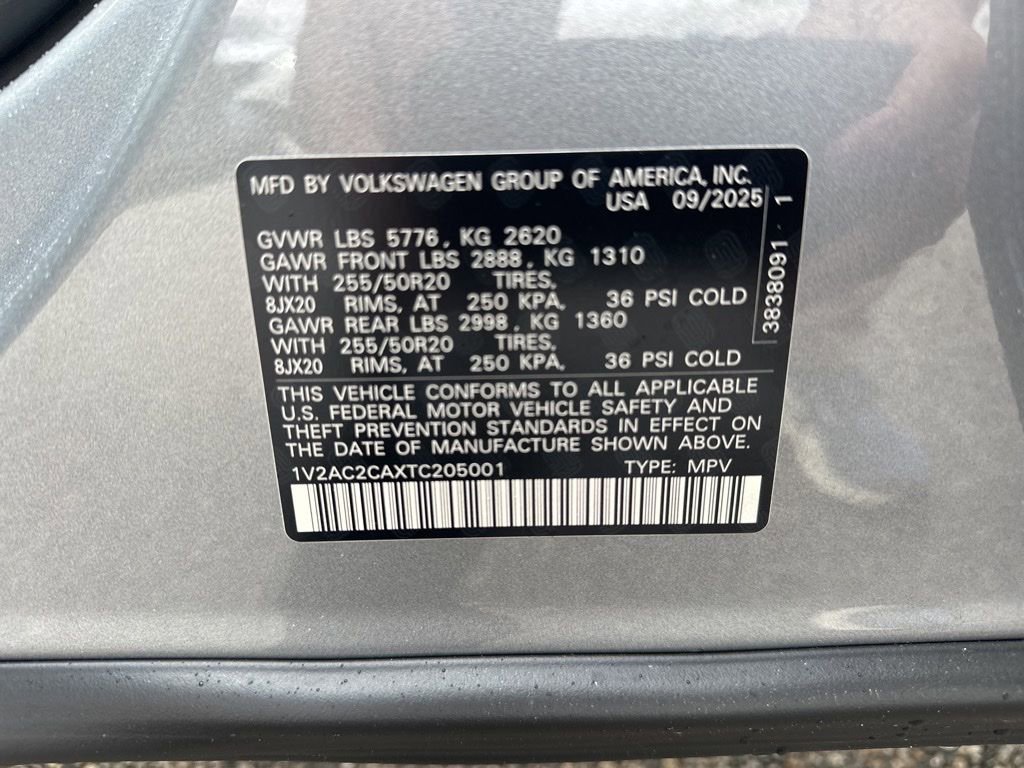 New 2026 Volkswagen Atlas Cross Sport SEL R-Line image 28