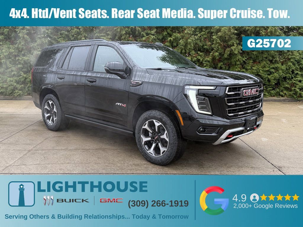 New 2025 GMC Yukon AT4 Ultimate w/ LPO, Floor Liner Package image 1