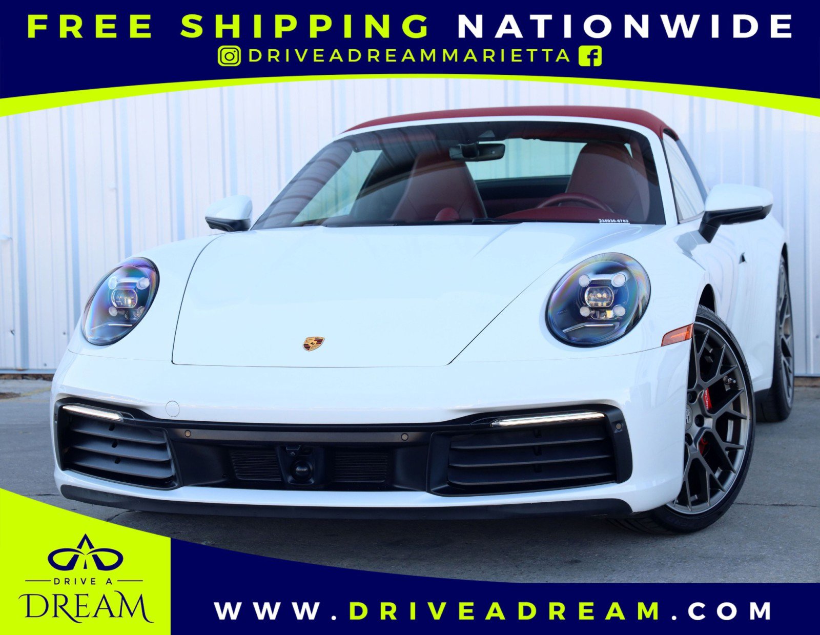 Used 2021 Porsche 911 Targa 4S w/ Sport Chrono Package image 1
