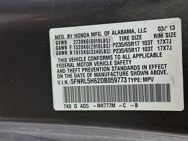 Used 2013 Honda Odyssey EX-L image 37