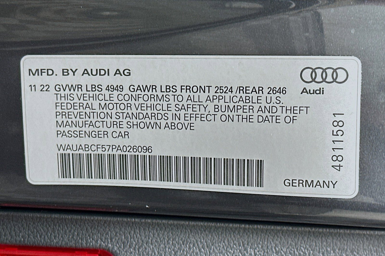 Used 2023 Audi A5 2.0T Premium w/ Convenience Package image 24