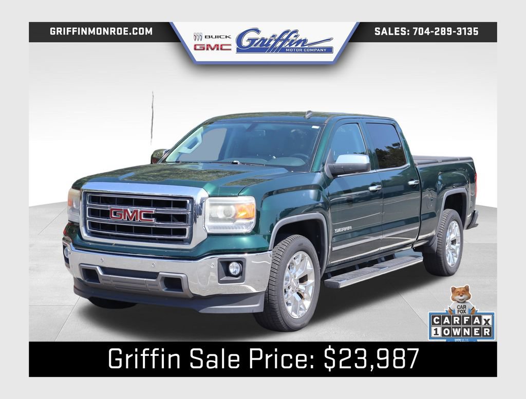 Used 2014 GMC Sierra 1500 SLT w/ SLT Crew Cab Value Package RWD 360° Tour