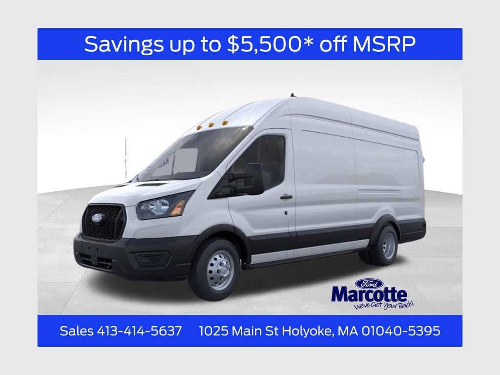 New 2026 Ford Transit 350 148 High Roof Extended DRW w/ Load Area Protection Package RWD image 1