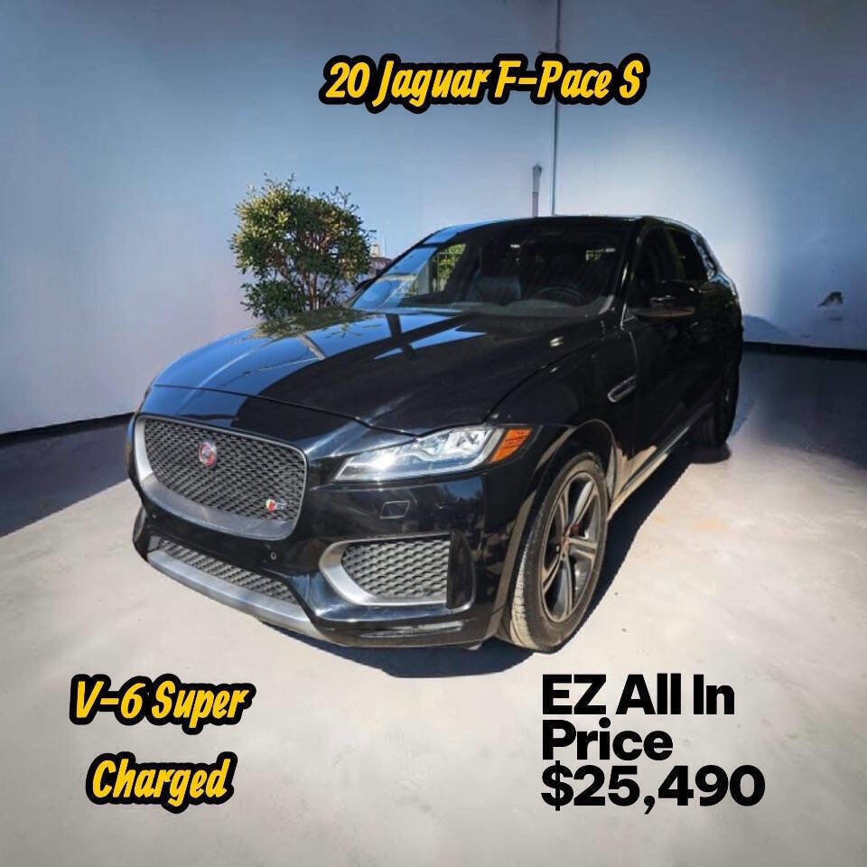Used 2020 Jaguar F-PACE S