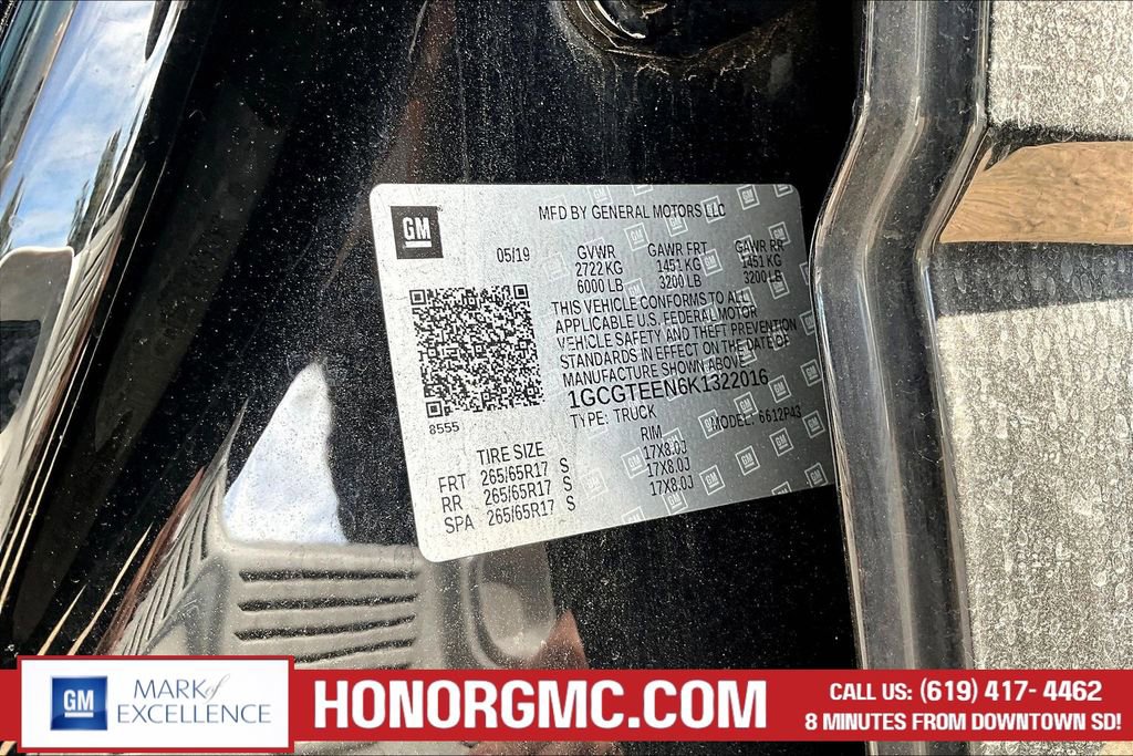 Used 2019 Chevrolet Colorado ZR2 image 19